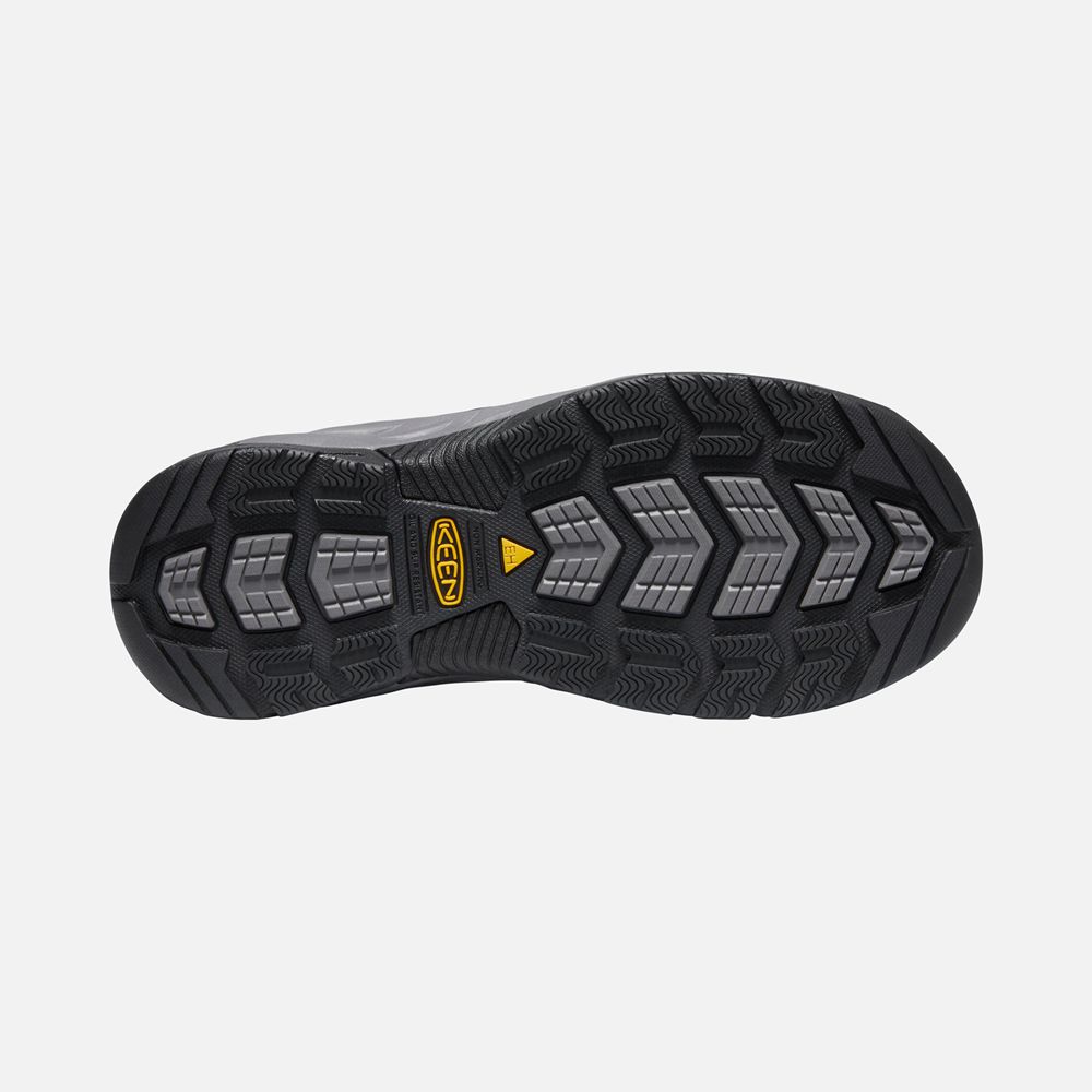 Keen Iş Ayakkabısı Kadın Lacivert/Gri - Flint Ii Sport (Carbon-Fiber Toe) - Türkiye XQEM32074